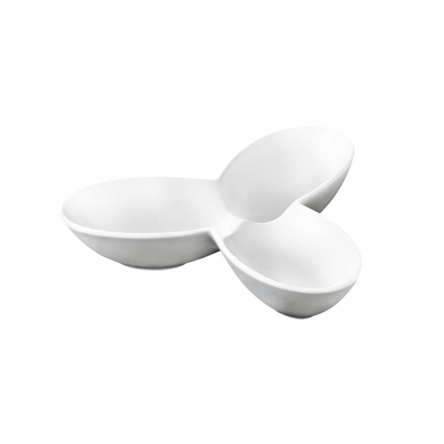 Менажница тройная 130х130мм Wilmax