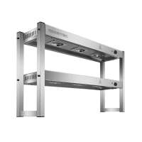 Лампа полка тепловая 1200х250х700мм Kocateq DHWD 122 настольная, 2 уровня