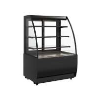 Витрина кондитерская Carboma K70 VM 1,3-2 STANDARD открытая (версия 2.0) (9005)