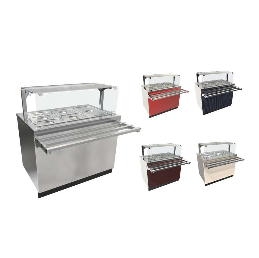 Линия раздачи Сэйла Мармит 2-х блюд ЭМК-70Е нержавеющая сталь