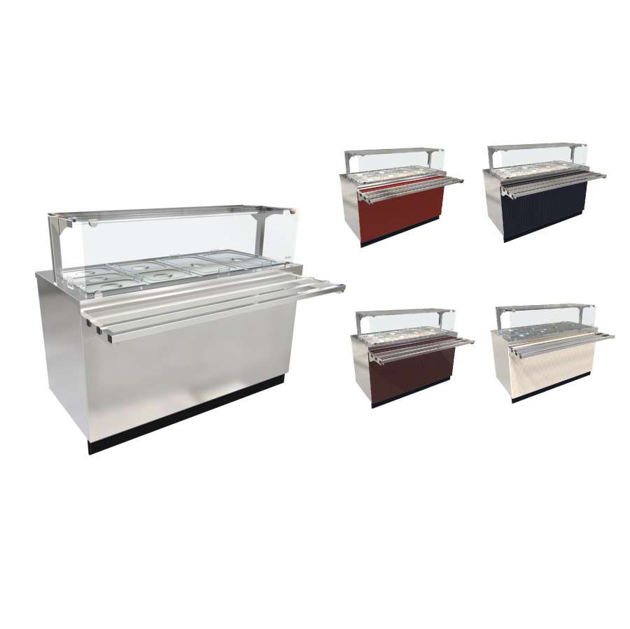 Линия раздачи Сэйла Мармит 2-х блюд ЭМК-70Е-01 нержавеющая сталь