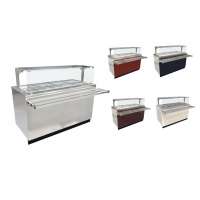 Линия раздачи Сэйла Мармит 2-х блюд ЭМК-70Е-01 нержавеющая сталь