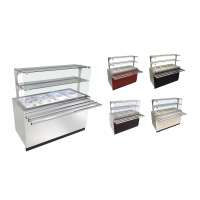 Линия раздачи Сэйла Мармит 2-х блюд ЭМК-70Е-03 нержавеющая сталь