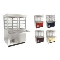 Линия раздачи Сэйла Прилавок-витрина холодильный ПВВ(Н)-70Е-С-02-НШ нержавеющая сталь