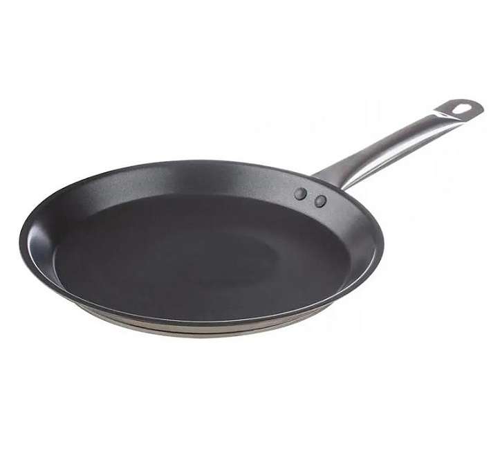 Сковорода блинная нержавеющая сталь d220мм, индукция