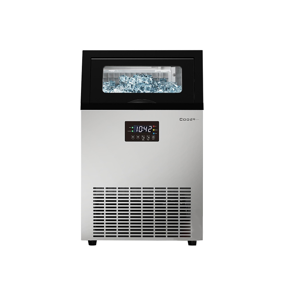 Льдогенератор COOLEQ IC-50 кубики 50кг/сут, бункер 15 кг, подкл. к воде
