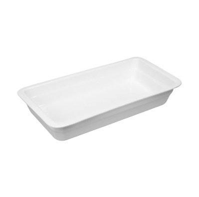 Гастроемкость 1/3 h60мм 328х175мм белая, керамика