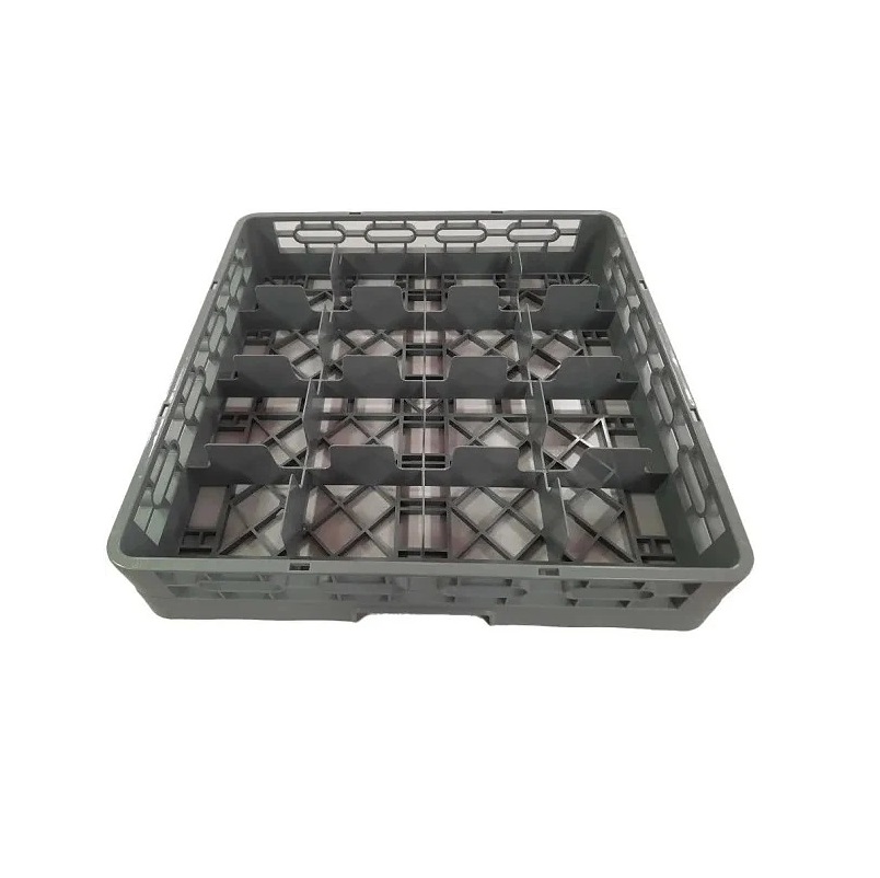 Кассета для стаканов и чашек к посудомоечной машине 500х500х100мм 25 ячеек Norma