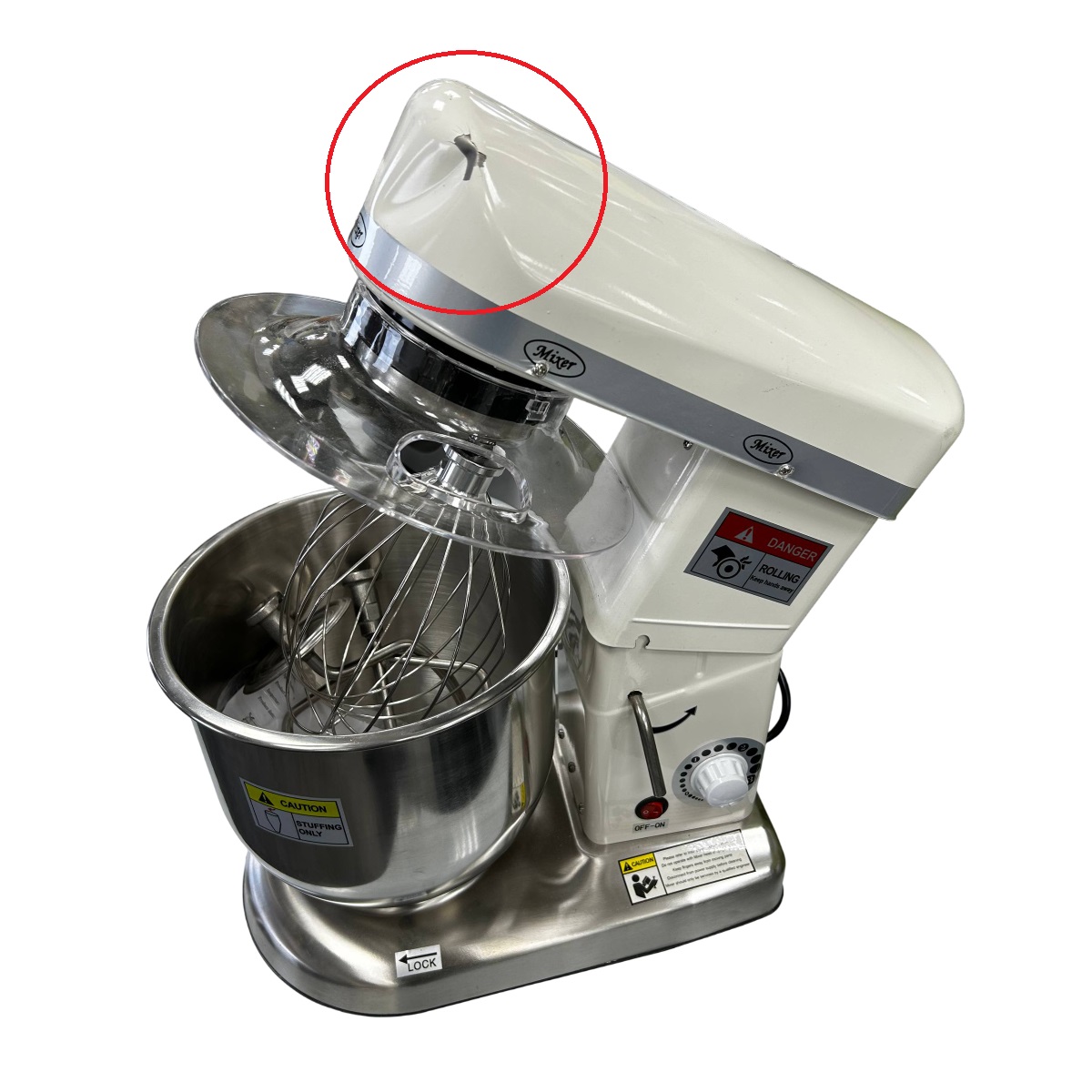 Миксер планетарный 7л B7 УЦЕНКА