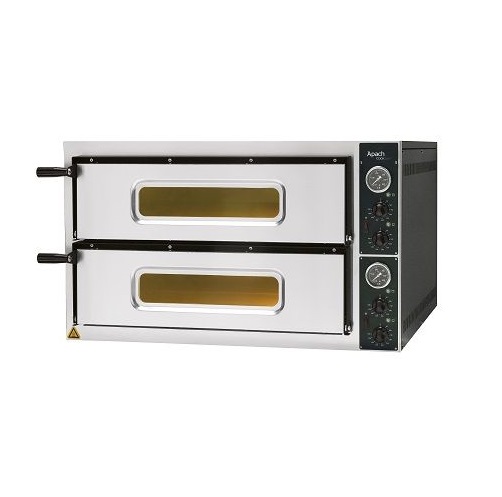 Печь для пиццы APACH AMM44X 4 + 4 пиццы до 500°С