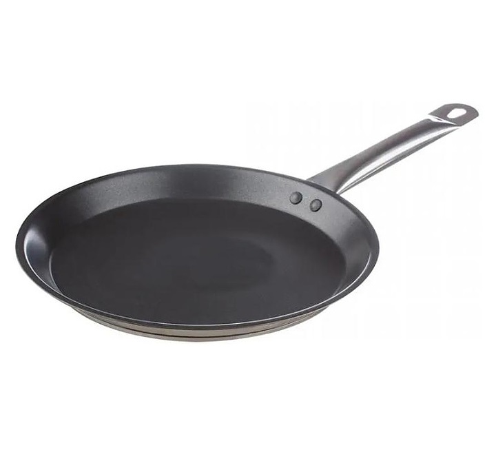 Сковорода блинная нержавеющая сталь d240мм, индукция