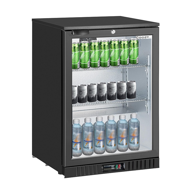 Шкаф холодильный барный черный COOLEQ BF-140H