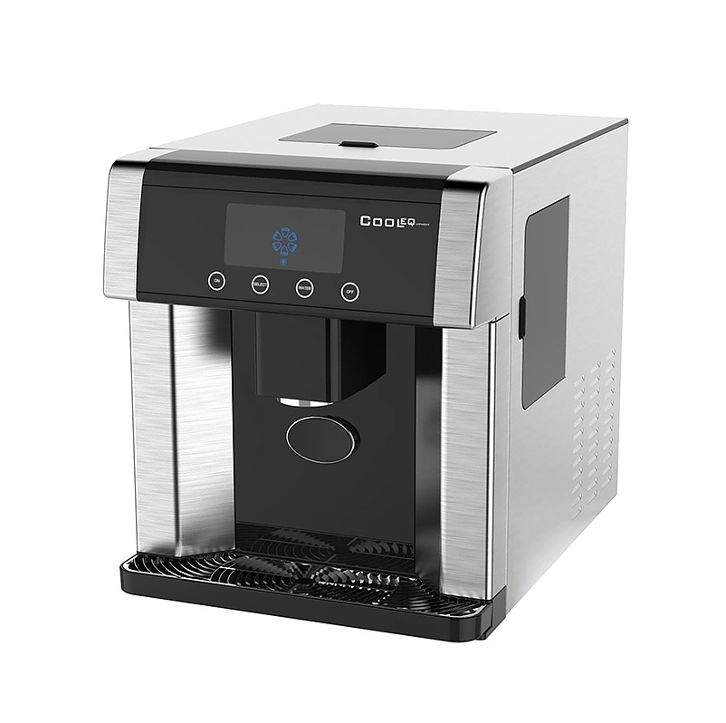 Льдогенератор-диспенсер COOLEQ ICD-15W для пальчикового льда 15кг/сут, бункер 0,6кг, заливной