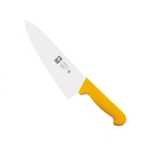 Нож поварской "Шеф" 200/335мм желтый