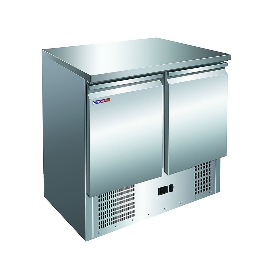 Стол холодильный н/ж 2 двери Cooleq S901 без борта