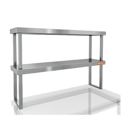 Полка 1800х300х800мм двухуровневая