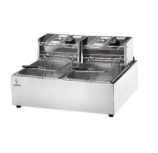 Электрофритюрница двойная Airhot EEF8+8