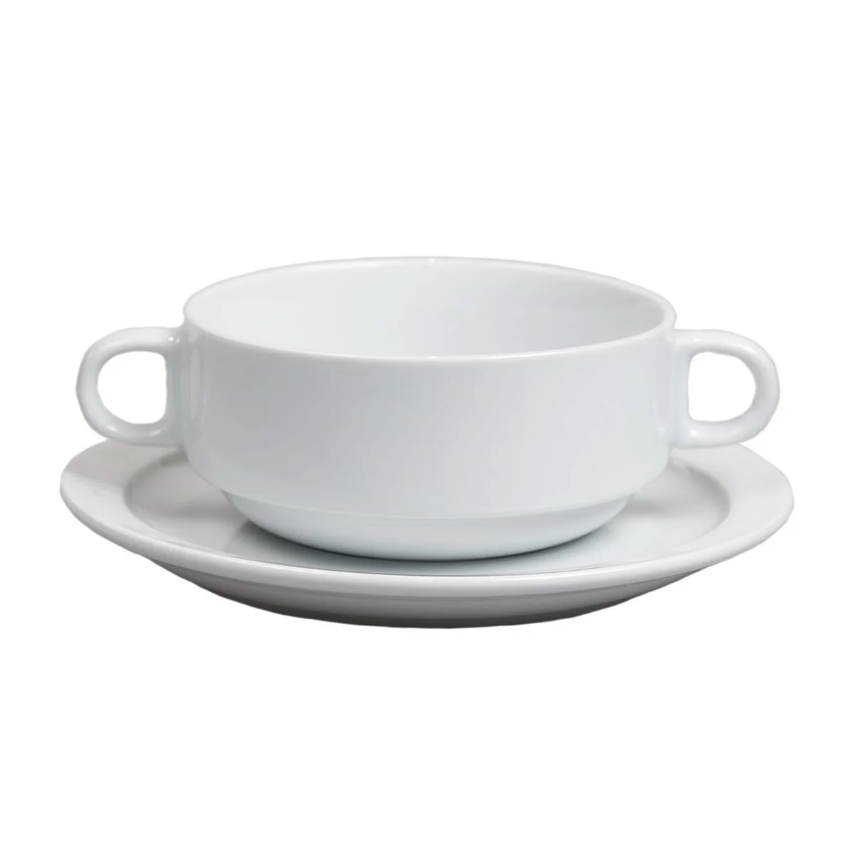 Бульонная пара 300мл "Glory" фарфор