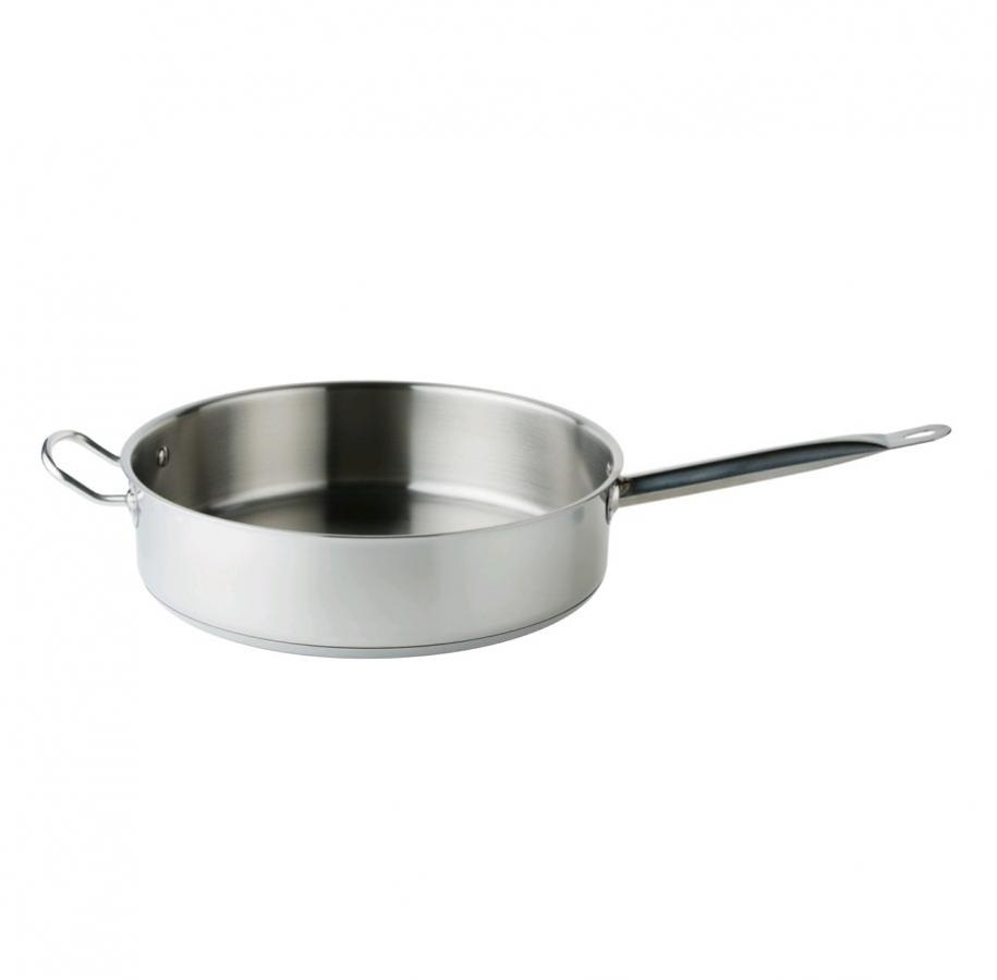 Сковорода сотейник d400мм нержавеющая сталь, индукция