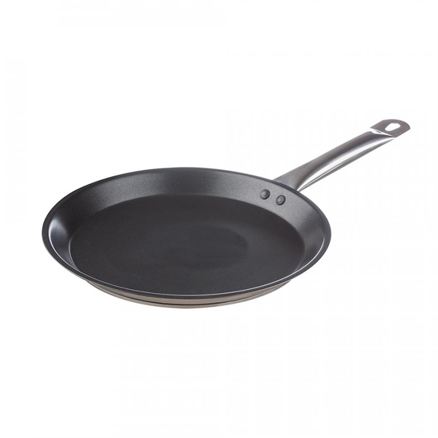 Сковорода блинная нержавеющая сталь d260мм, индукция