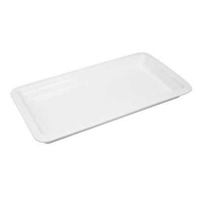 Гастроемкость 1/3 h30мм 322х168мм белая, керамика