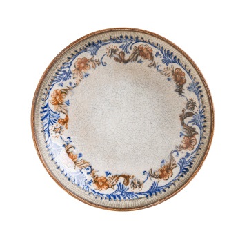 Тарелка d230мм глубокая 1000мл Ретро Флорал Bonna