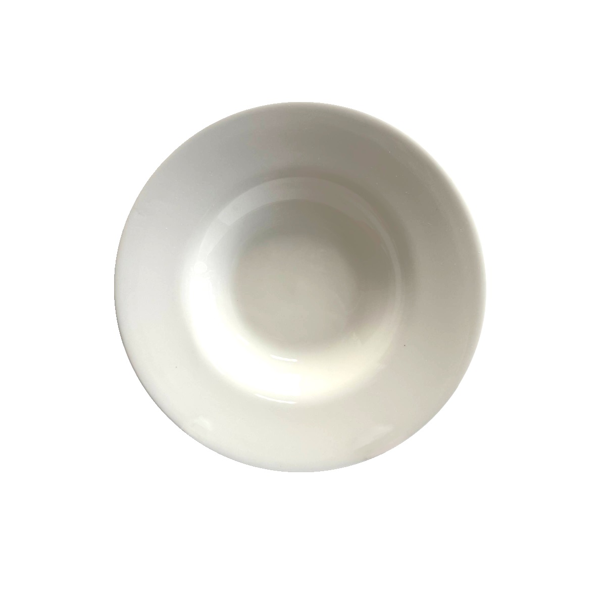 Тарелка глубокая d254мм с широкими полями для пасты, супов, салатов фарфор