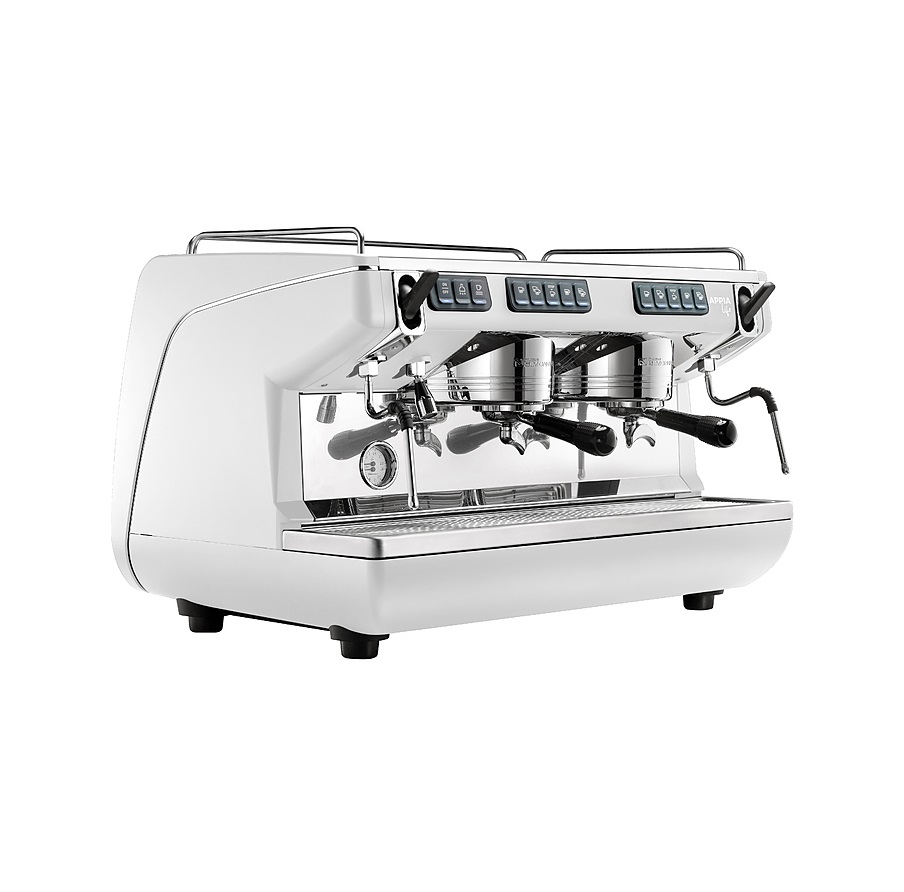Кофемашина рожковая автоматическая Nuova Simonelli Appia LIFE 2gr V 220V white+high groups+economize