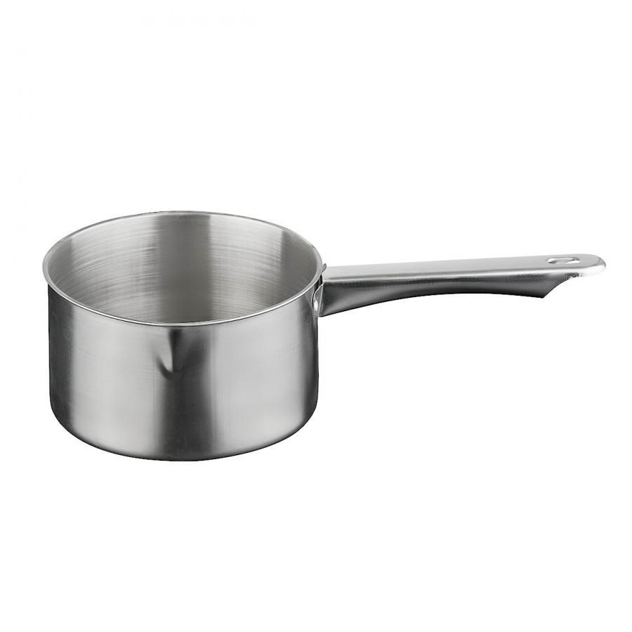 Сотейник 1,4л с носиком без крышки, нерж. сталь, ковш