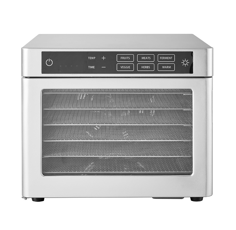 Дегидратор-сушилка AIRHOT FD-6 GLASS-L 6 уровней 300х280мм