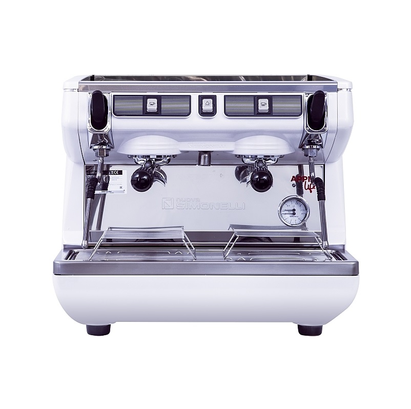 Кофемашина-полуавтомат Nuova Simonelli Appia Life Compact 2Gr S 220V white+economizer+high groups