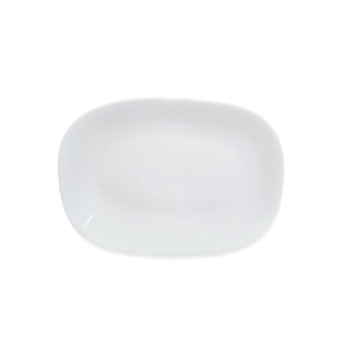 Блюдо прямоугольное 234х160 мм глубокое стеклокерамика