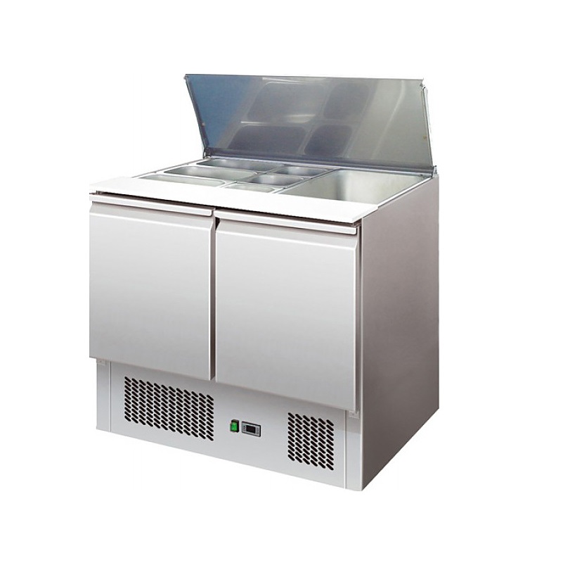 Стол холодильный для салатов н/ж, 2 двери Cooleq S900