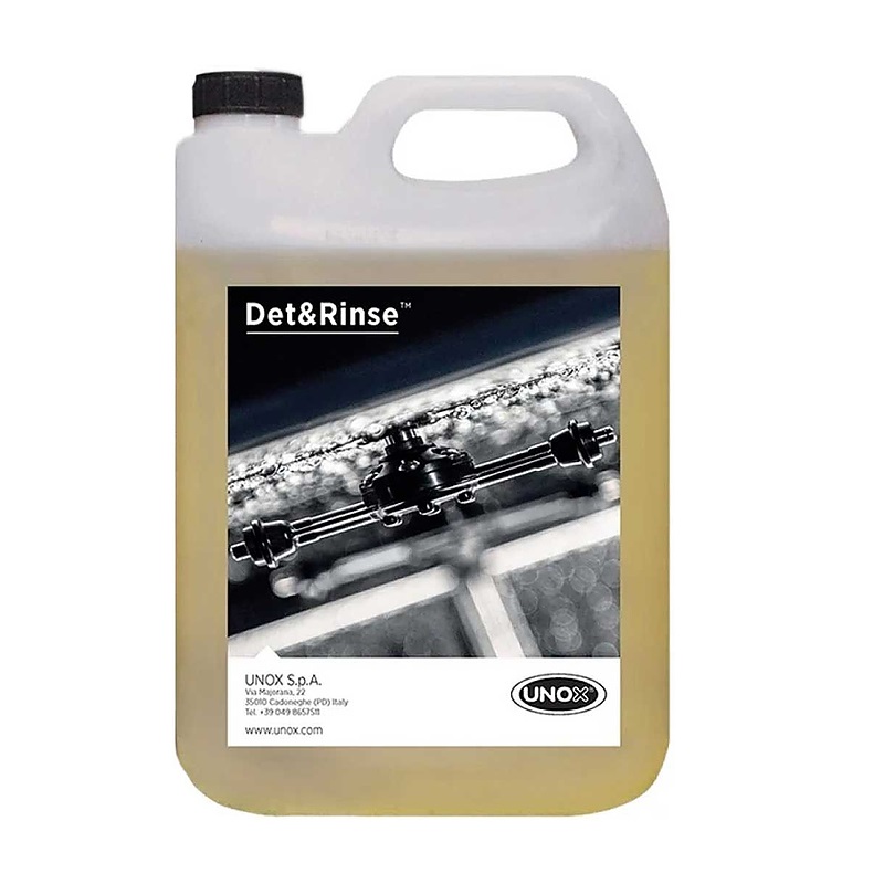 Средство для пароконвектоматов и конвекционных печей XEV/XEB моющее и ополаскивающее UNOX DB1016A0 DET&RINSE 5л