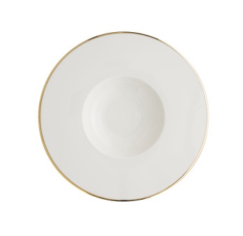 Тарелка d300мм для пасты 360мл Золотая линия Bonna