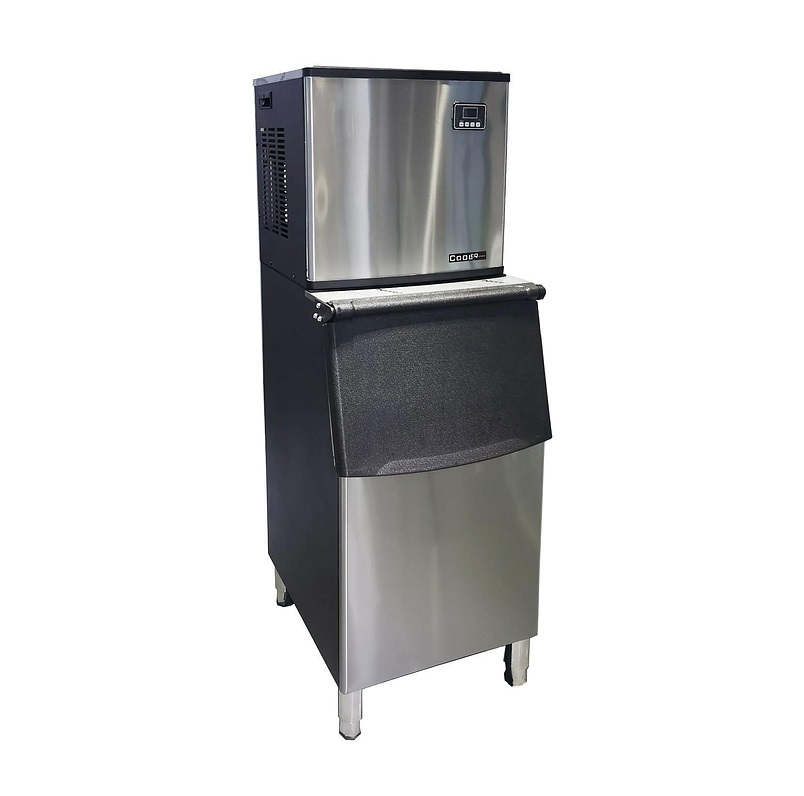 Льдогенератор Cooleq IC-200 лед кубик, подкл.к воде, 200кг/сут, бункер 90кг