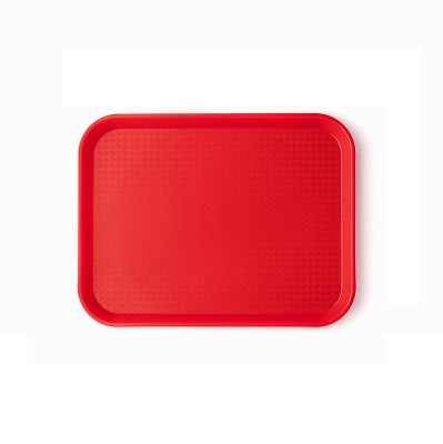 Поднос 345х265мм полипропилен, красный