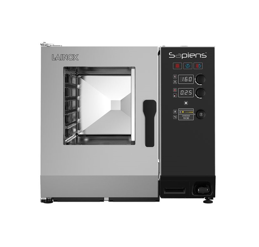 Пароконвектомат 6 х GN 1/1 Lainox SAPIENS BOOSTED SAE061B+OB061E