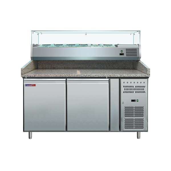 Стол холодильный для пиццы Cooleq PZ2600TN-VRX380