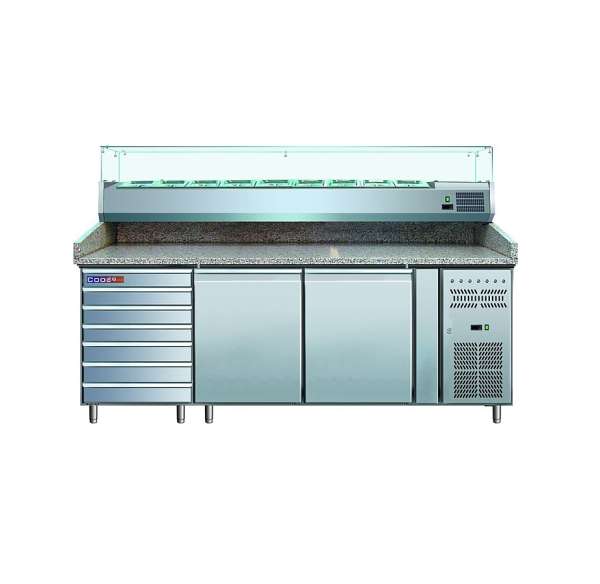 Стол холодильный для пиццы Cooleq PZ2610TN-VRX380