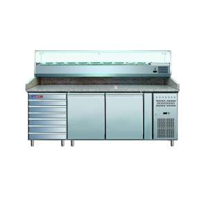 Стол холодильный для пиццы Cooleq PZ2610TN-VRX380