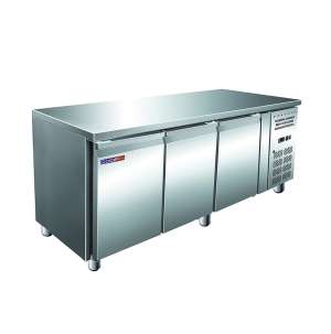 Стол холодильный н/ж 3 двери COOLEQ GN3100TN без борта
