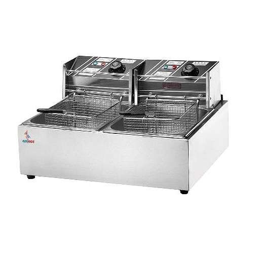 Электрофритюрница двойная Airhot EEF8+8