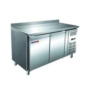 Стол холодильный COOLEQ GN2200TN 2 двери, н/ж, борт