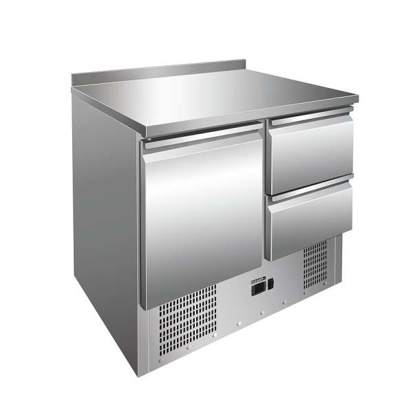 Стол холодильный Cooleq S901-2D борт, 1 дверь 2 ящика