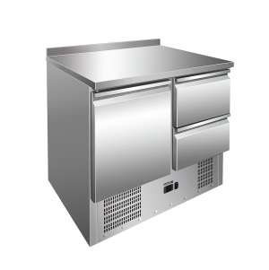 Стол холодильный Cooleq S901-2D борт, 1 дверь 2 ящика