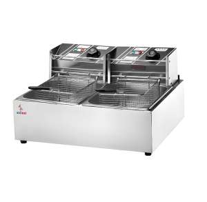 Электрофритюрница двойная Airhot EEF6+6