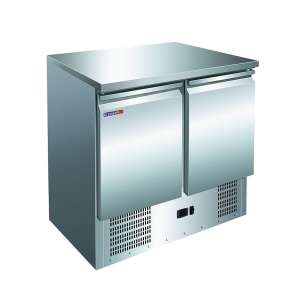 Стол холодильный н/ж 2 двери Cooleq S901 без борта