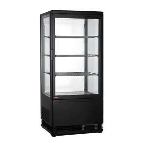 Витрина кондитерская настольная COOLEQ CW-70 BLACK