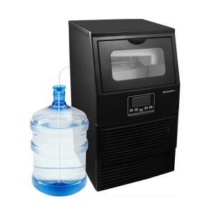 Льдогенератор COOLEQ IC-30S для кубикового льда, 30кг/сут, бункер 4кг, подкл. к воде